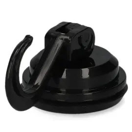 cartrend Crochet &agrave; ventouse, capacit&eacute; de charge: 6 kg, noir 