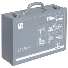 allit Mallette pour outillage DinoPlus Metall 33, gris 