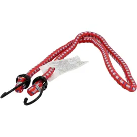 Tendeur &eacute;lastique de v&eacute;lo - longueur 1000 mm - Rouge - Fischer 