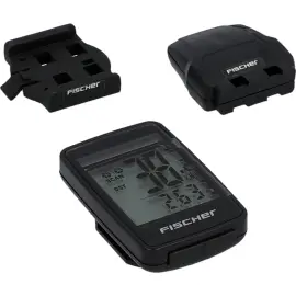 FISCHER Compteur de v&eacute;lo Radio Solar FitPlus, 27 fonctions 