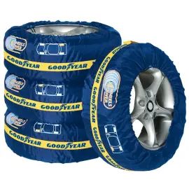 GOODYEAR Set de housses de protection pour pneus, 4 pi&egrave;ces 