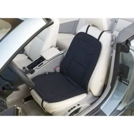 cartrend Si&egrave;ge chauffant pour voiture 'Carbon Basic' 
