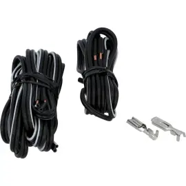 FISCHER Set de c&acirc;bles &eacute;lectriques de v&eacute;lo, &agrave; 2 fils 