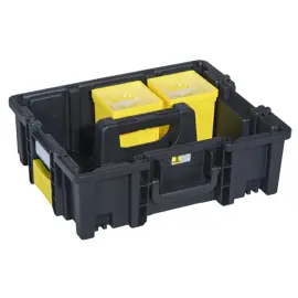 allit Caisse de transport EuroPlus Pro >KC<44.150/2L, noir 