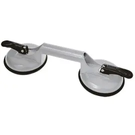 Ventouse de levage Aluminium - double - charge: 80/100 kg - IWH 
