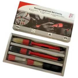 IWH Set de pinceaux d'entretien voiture & maison, 6 pi&egrave;ces 