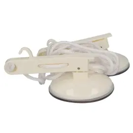 cartrend S&eacute;choir &agrave; linge Caravan, en plastique, blanc 
