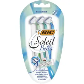 Rasoir jetable Soleil Bella - Pour femmes - Pack de 3 - Bic 