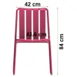 Chaise VERANO - Gris - OFFICEPRO