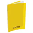 Cahier polypropyl&egrave;ne piq&ucirc;re Sey&egrave;s - A4 90g - 48 pages - Jaune - Conqu&eacute;rant 