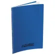 Cahier polypropylène piqûre Seyès - A4 90g - 48 pages - Bleu - Conquérant