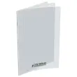 Cahier polypropylène piqûre Seyès - A4+ 90g - 96 pages - Incolore - Conquérant