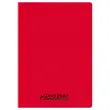 Cahier polypropylène piqûre 96P SEYES 210x297 90g rouge