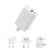 Chargeur secteur USB international 20W