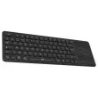 Clavier sans fil rechargeable SLIM TOUCH avec pavé tactile intégré