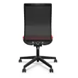 Siège de bureau Intrata à mécanisme synchrone - Noir et rouge