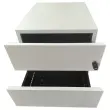 Caisson 3 tiroirs - Blanc - Reconditionné