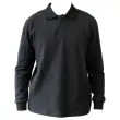POLO NOIR MANCHES LONGUES HOMME TAILLE 2XL 