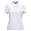 Polo femme - Manches courtes - Taille L - Blanc
