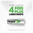 4 Piles rechargeables Extreme - AA HR6 - ENERGIZER 