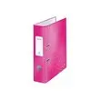 Classeur à levier WOW 180° - Rose - LEITZ