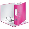 Classeur à levier WOW 180° - Rose - LEITZ