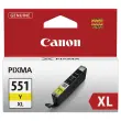 Cartouche jet d'encre CANON jaune CLI-551XL haute capacité