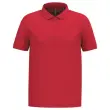Polo homme - Manches courtes - Taille S - Rouge 
