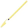 5 Stylos billes Cristal - Pointe moyenne 0,6mm - Coloris pastels - BIC