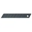 Etui de 10 lames sécables pour cutter - 18 mm - noir - OLFA