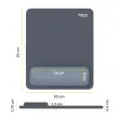 Tapis de souris avec repose-poignet Breyta - Bleu gris - FELLOWES