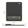 Tapis de souris avec repose-poignet Breyta - Noir - FELLOWES