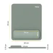 Tapis de souris avec repose-poignet Breyta - Vert sauge - FELLOWES