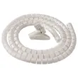 Guide c&acirc;bles Cable Zip - Blanc - FELLOWES 