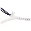 Guide c&acirc;bles Cable Zip - Blanc - FELLOWES 
