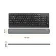 Repose-poignets clavier Breyta - Gris - FELLOWES