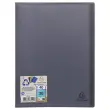 Protège-documents plastique recyclé - 40 vues - Noir - EXACOMPTA