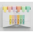 6 Surligneurs - Coloris pastels