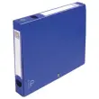 Boite de classement à pression - Dos 40 mm - A4 - Bleu - EXACOMPTA