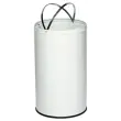 Collecteur "d&ocirc;me" - 40L - Blanc 