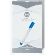 Marqueur permanent - Pointe biseautée - Bleu - FIDUCIAL