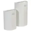 Collecteur mural demi-lune - 20L - Blanc