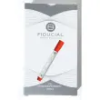 Marqueur permanent - Pointe biseautée - Rouge - FIDUCIAL