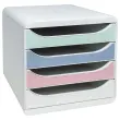 Module de classement Big Box - 4 tiroirs - EXACOMPTA