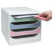 Module de classement Big Box - 4 tiroirs - EXACOMPTA