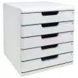 Module de classement Modulo - 5 tiroirs - Couleurs assorties - EXACOMPTA 