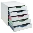 Module de classement Modulo - 5 tiroirs - Couleurs assorties - EXACOMPTA 