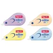 10 Mini dévidoir correction à sec - Coloris pastel - TIPPEX