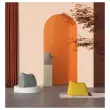 Pouf selle de cheval - Tissu