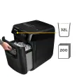 Destructeur AutoMax 200C - Coupe crois&eacute;e - Fellowes 
